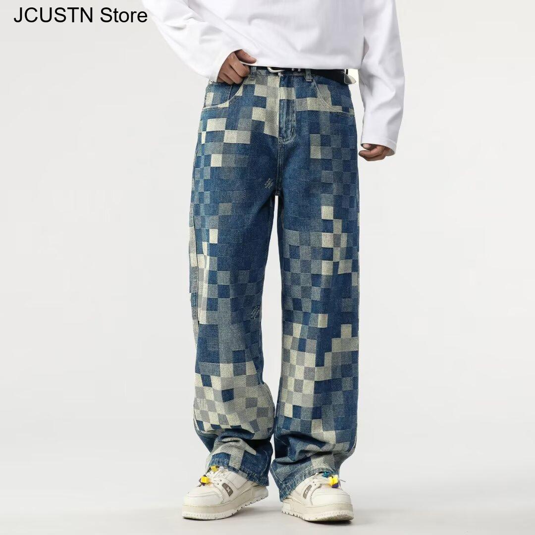 Men'S Shoes For Jeans - Männliche, trendige Hose mit geradem Bein,