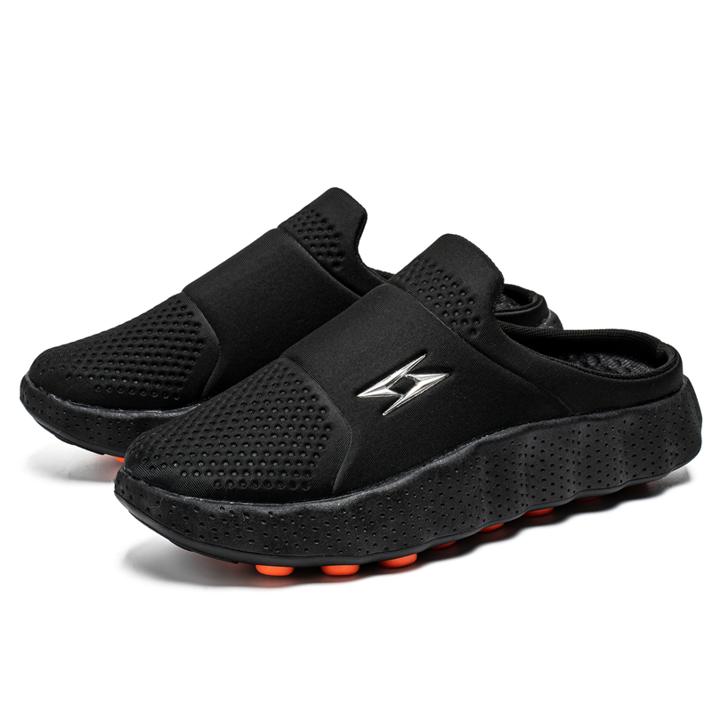 Men'S Shoes Comfortable Walking - Herren-Hausschuhe mit geschlossener Zehenpartie, dicke Plattform,