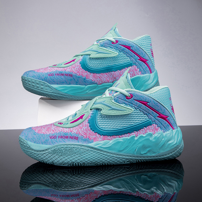 Men'S Shoes For Gym - Herren-Basketballschuhe, atmungsaktiv, dämpfend, rutschfest, tragbar, Laufschuhe,