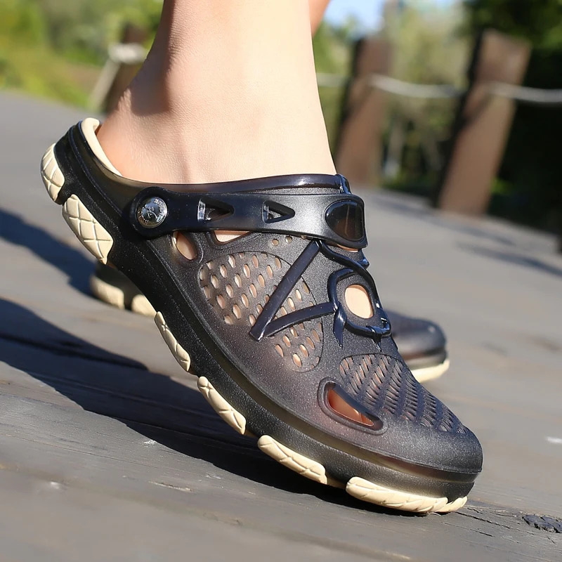 Men'S Shoes Comfortable Walking - Mode Hausschuhe Casual Sandalen Atmungsaktive Nicht-rutsch
