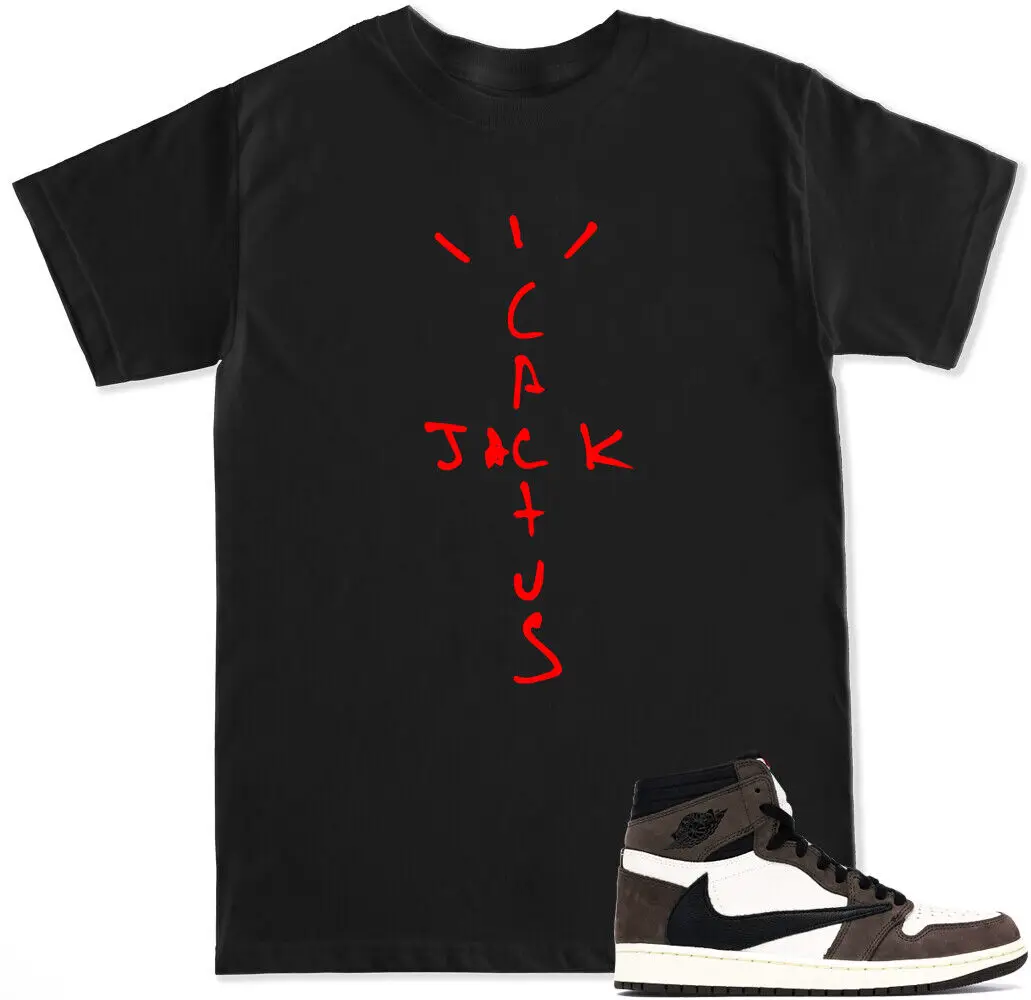 Men Shoes China - Cactus Jack Retro 1 T-Shirt passend