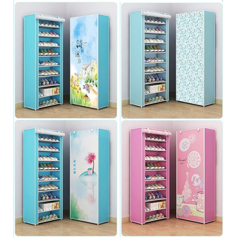 Men Shoes Rack - DIY Multi-schicht Einfache Montage Schuh Rack