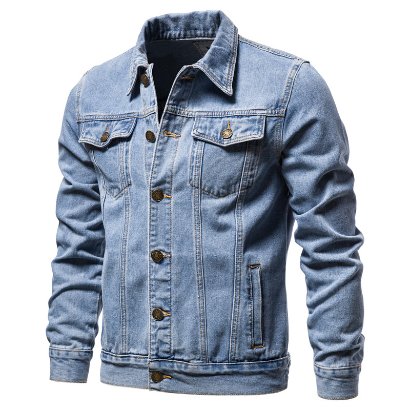 Men'S Shoes For Jeans - 2023 herbst Männer Feste Denim Jacken