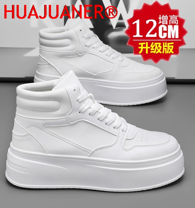 Men'S Shoes Comfortable Walking - Herren High-Top Schuhe mit Innerer Erhöhung