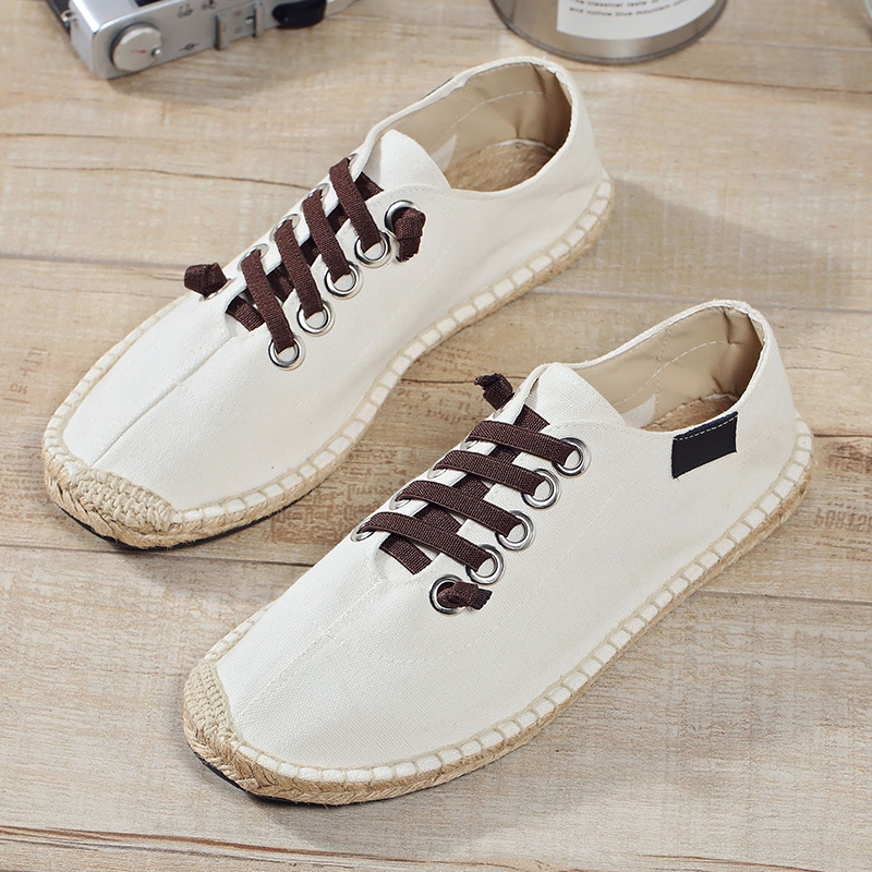 Loafer Slip On Men - Frühlings- und Sommer-Stoffschuhe, cooler Street-Style, flach,