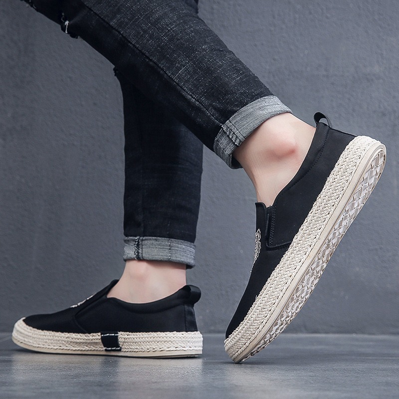 Schwarze atmungsaktive Schuhe  – Loafer Slip On Men Bewertung und Preis