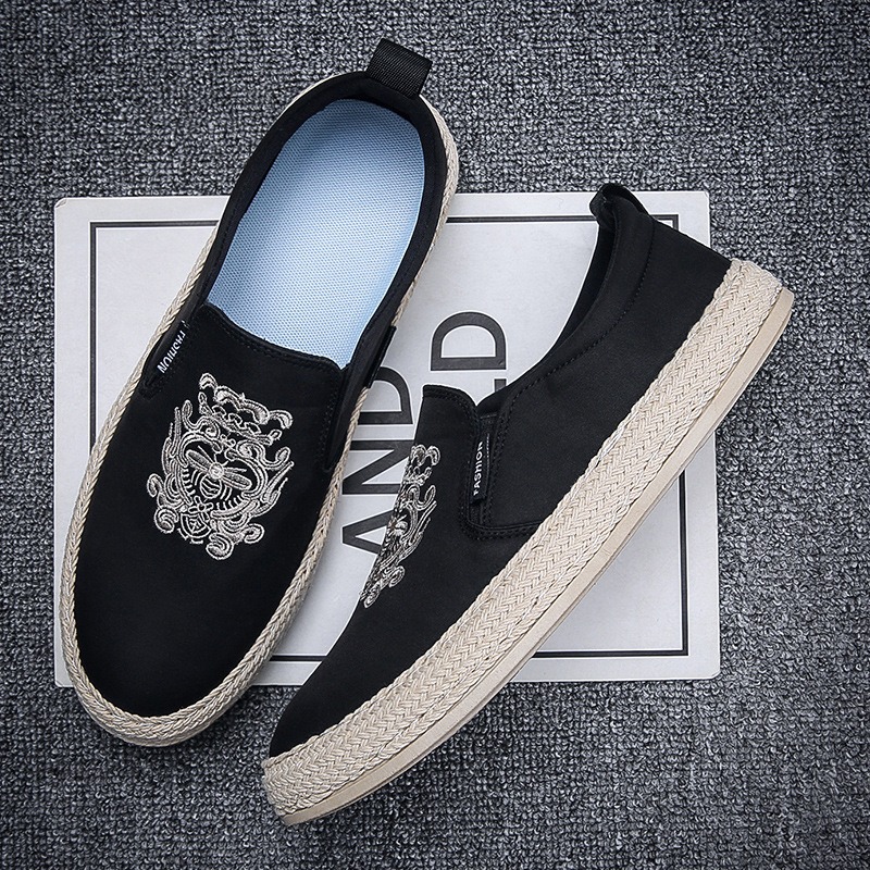 Schwarze atmungsaktive Schuhe  – Loafer Slip On Men Bewertung und Preis