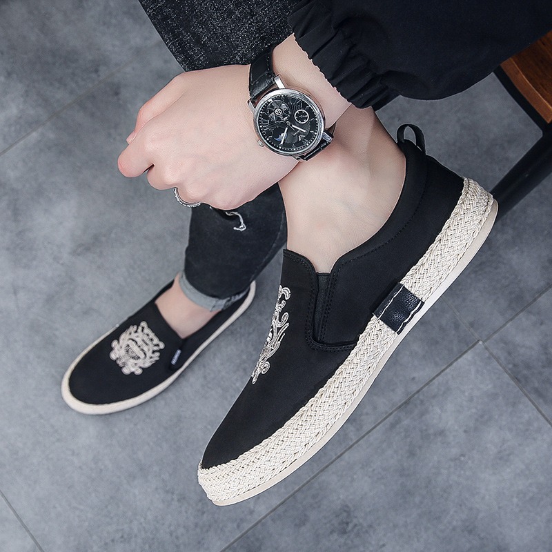 Schwarze atmungsaktive Schuhe  – Loafer Slip On Men Bewertung und Preis