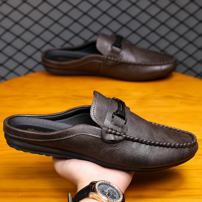 Sommer Männer Halbe Hausschuhe – Men'S Shoes Comfortable Walking Bewertung und Preis