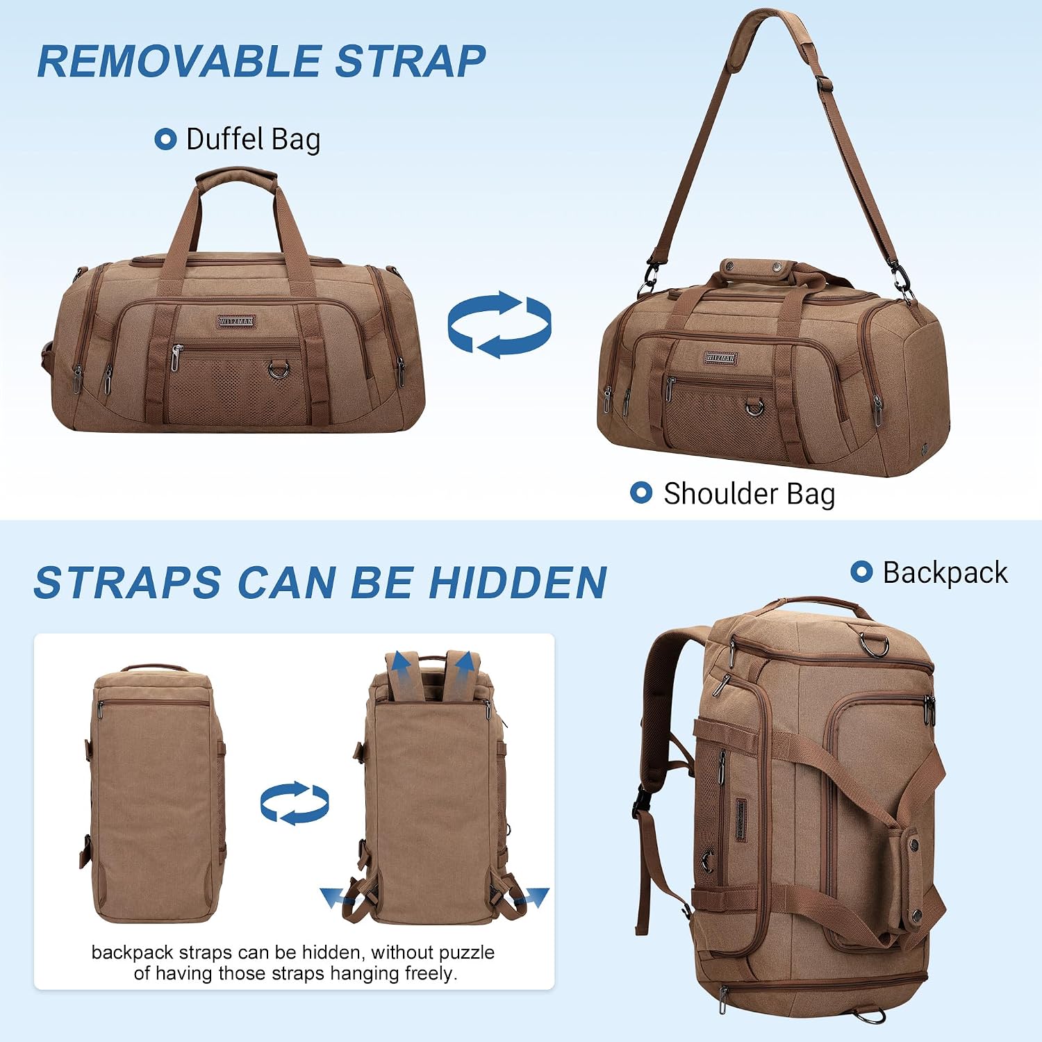 Canvas-Reisetasche für Männer  – Men'S Shoes For Gym Bewertung und Preis