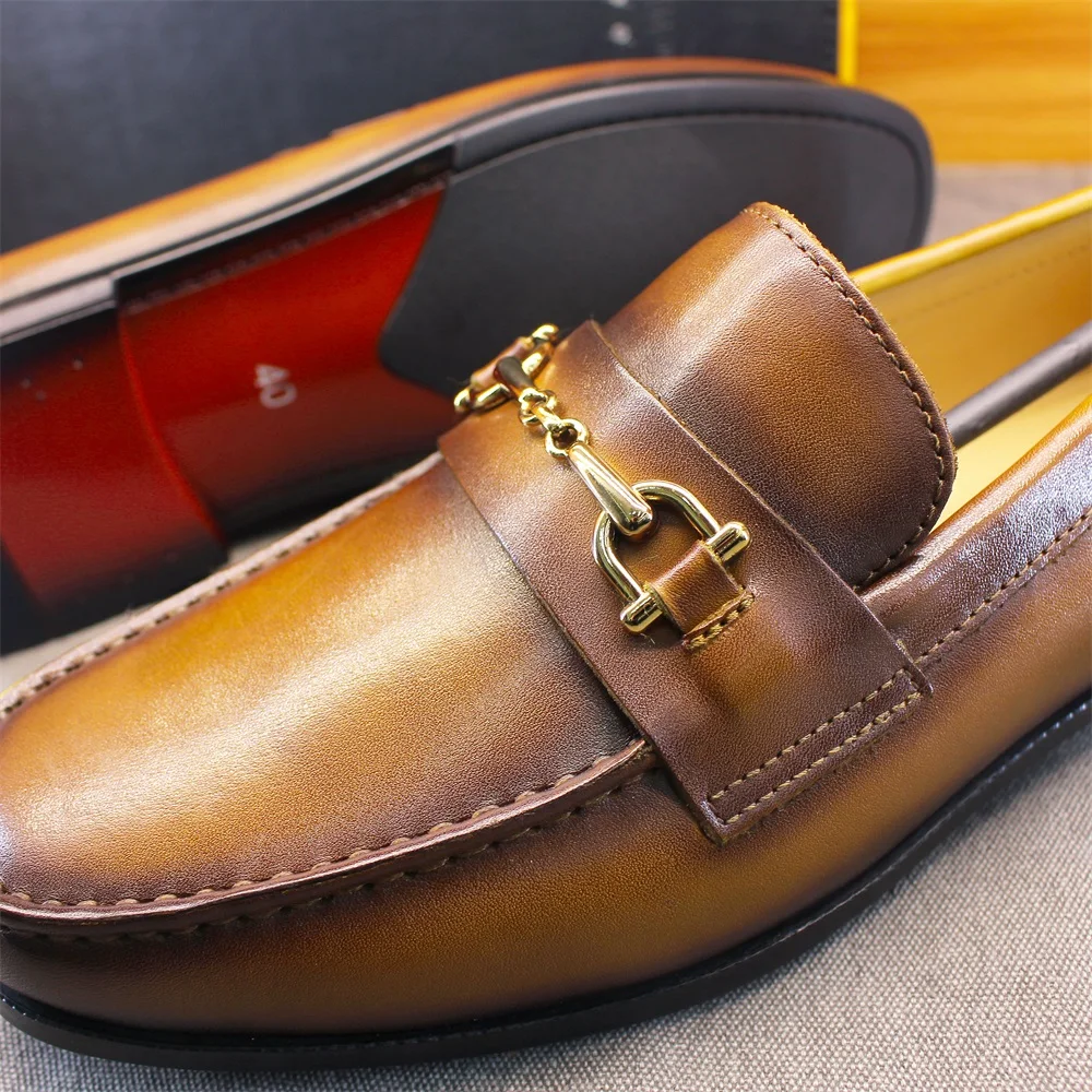 Herren-Loafer, Abendschuhe, ru – Loafer Slip On Men Bewertung und Preis