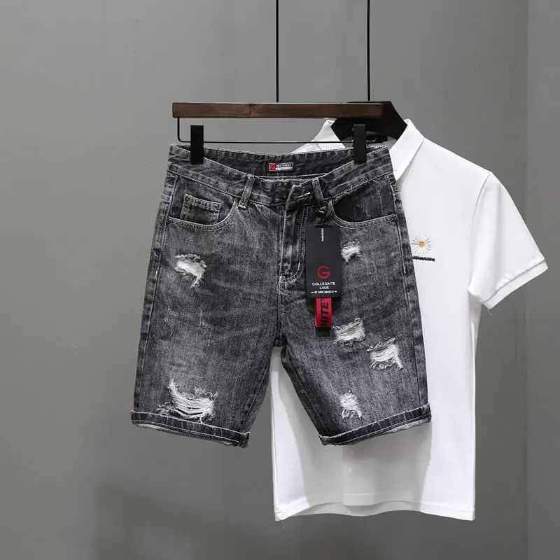 Herren kurze Jeans Hosen schwa – Men'S Shoes For Jeans Bewertung und Preis