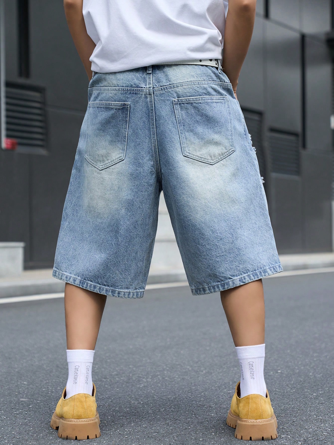 Locker sitzende Denim-Bermudas – Men'S Shoes For Jeans Bewertung und Preis