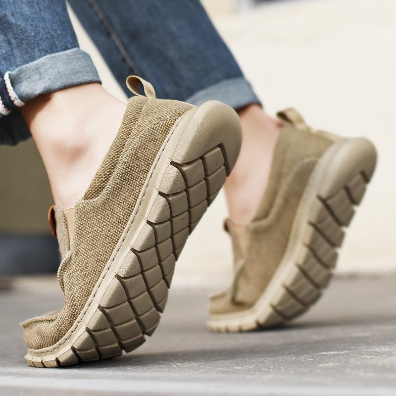 Sommer atmungsaktive Turnschuh – Loafer Slip On Men Bewertung und Preis